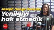 Joseph Nonge Boende: Yenilgiyi hak etmedik