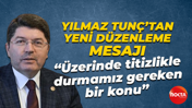 Yılmaz Tunç: Üzerinde titizlikle durmamız gereken bir konu haline gelmiştir