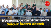 Kocaelispor taraftarından Selçuk İnan'a destek