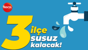 İSU açıkladı: Kocaeli'de 3 ilçede su kesintisi yaşanacak!