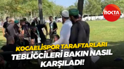 Kocaelispor taraftarları tebliğcileri bakın nasıl karşıladı!