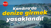 Kandıra'da denize girmek yasaklandı!