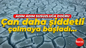 Çan daha şiddetli çalmaya başladı... Adım adım susuzluğa doğru
