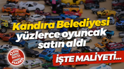 Kandıra Belediyesi yüzlerce oyuncak satın aldı! İşte oyuncakların maliyeti