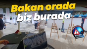 Bakan orada biz burada