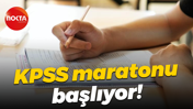 KPSS maratonu başlıyor!