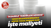 Gebze Belediyesi binlerce lirayı köpük tabak, plastik ve karton bardağa yatırdı!