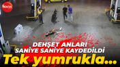 Adana'da dehşet anları: Tek yumrukla yoğun bakımlık oldu