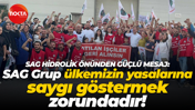 SAG Hidrolik önünden güçlü mesaj: SAG Grup ülkemizin yasalarına saygı göstermek zorundadır!