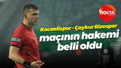 Kocaelispor – Çaykur Rizespor maçının hakemi belli oldu