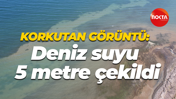Korkutan görüntü: Deniz suyu 5 metre çekildi