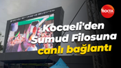 Kocaeli'den Sumud Filosuna canlı bağlantı