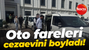 Oto fareleri cezaevini boyladı!