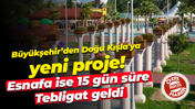 Kocaeli Büyükşehir Doğu Kışla’ya Ana Ocağı projesi yapacak! Park esnafına 15 gün süre verdi