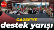 “Elden Ele, Nesilden Nesile Kitap Bayrak Yarışı” Gazze’ye destek mesajlarıyla gerçekleştirildi