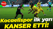 Kocaelispor ilk yarı kanser etti!