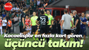 Kocaelispor en fazla kart gören üçüncü takım!