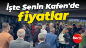 İşte Senin Kafen'de fiyatlar
