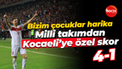 Bizim çocuklar harika; Milli takımdan Kocaeli’ye özel skor: 4-1