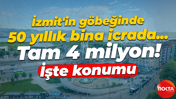 İzmit’te 50 yıllık bina 4 milyon liraya satılacak! İşte konumu