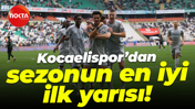 Kocaelispor’dan sezonun en iyi ilk yarısı!