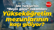 İşte Türkiye’nin “Beyin göçü” rakamları: Yükseköğretim mezunlarının kaçı gidiyor?