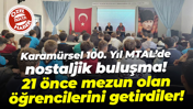 Karamürsel 100. Yıl MTAL’de nostaljik buluşma! 21 önce mezun olan öğrencilerini getirdiler!
