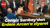Cengiz Sarıbay'dan Erdem Arcan'a ziyaret