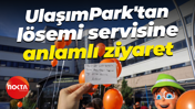 UlaşımPark'tan lösemi servisine anlamlı ziyaret... Gökyüzü bolanlarla renklendi