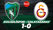 Kocaelispor - Galatasaray: 1-0 (MAÇ SONUCU)