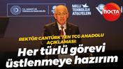 Rektör Nuh Zafer Cantürk’ten TCG Anadolu açıklaması: Her türlü görevi üstlenmeye hazırım
