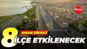Kocaeli'de 8 ilçe karanlığa gömülecek