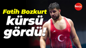 Fatih Bozkurt kürsü gördü!