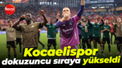 Kocaelispor dokuzuncu sıraya yükseldi