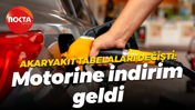 Akaryakıt tabelaları değişti: Motorine indirim geldi