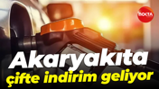 Akaryakıta çifte indirim geliyor