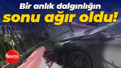 Bir anlık dalgınlığın sonu ağır oldu! Dilovası'nda panik anları