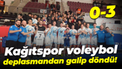 Kağıtspor voleybol deplasmandan galip döndü! “0-3”