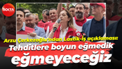 Arzu Çerkezoğlu'ndan Lastik-İş açıklaması: Tehditlere boyun eğmedik, eğmeyeceğiz