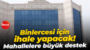 Kocaeli Büyükşehir mahalleler için harekete geçti! Binlerce plastik masa ve sandalye alacak