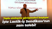 Toplu sözleşme görüşmeleri başlıyor; İşte Lastik-İş Sendikası'nın zam talebi!