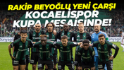 Rakip Beyoğlu Yeni Çarşı; Kocaelispor kupa mesaisinde!