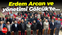 Erdem Arcan ve yönetimi Gölcük'te yetki belgesi verdi