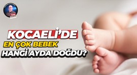 Kocaeli'de en çok bebek hangi ayda doğdu?