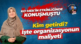 Kocaeli Büyükşehir Belediyesi’nin programında konuşan Saliha Erdim’i kim getirdi ve ne kadar ödendi?
