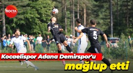 Kocaelispor Adana Demirspor'u 5-0 mağlup etti