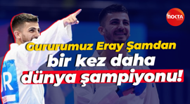 Gururumuz Eray Şamdan bir kez daha dünya şampiyonu!