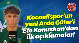 Kocaelispor’un yeni Arda Güler’i Efe Konuşkan’dan ilk açıklamalar!