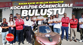 Bakan Kacır ve Selçuk Bayraktar, Kocaeli’de öğrencilerle buluştu