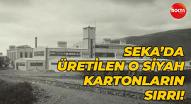 SEKA’da üretilen o siyah kartonların sırrı!